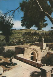 Tomb of St. Mary, Church of the Assumption, Gethsemane Postcard
