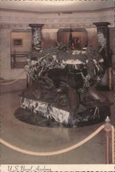 Crypt of John Paul Jones, U.S. Naval Academy Postcard