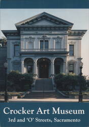 Crocker Art Museum, 3rd and 'O' Streets Postcard
