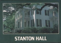 Stanton Hall Historic Greek Revival Mansion Postcard