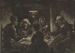 Vincent van Gogh - The Potato Eaters (Aardappeleters) Postcard