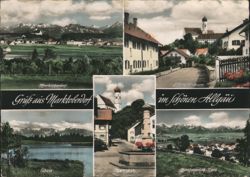 Gruss aus Marktoberdorf im schonen Allgau Postcard