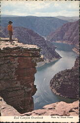 Red Canyon Overlook, Flaming Gorge National Recreation Area Postcard