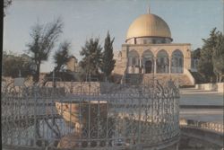 Mosque of Omar (Dome of the Rock) Postcard