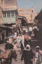 Inside the Damascus Gate, Old City Postcard