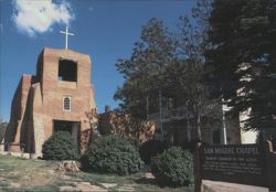 San Miguel Chapel, Oldest Church in the U.S.A. Postcard
