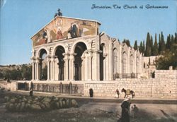 Church of Gethsemane, Church of All Nations Postcard