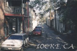 Main Street, Historical Chinese Community Postcard