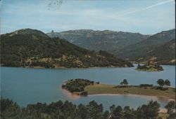 Isla y Castillo de Bujaraiza, Sierra de Cazorla Postcard