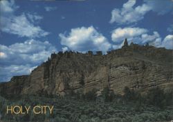 Holy City Volcanic Formations, Cody Road to Yellowstone Postcard