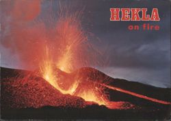 Hekla Eruption 1970, Craters North of Hekla Ridge Postcard