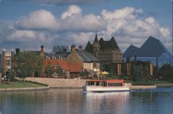 Transitional Voyage, Friendship II at Epcot Center Postcard