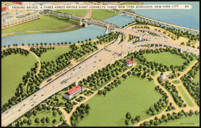 Triboro Bridge, Three-Armed Bridge Giant, New York City