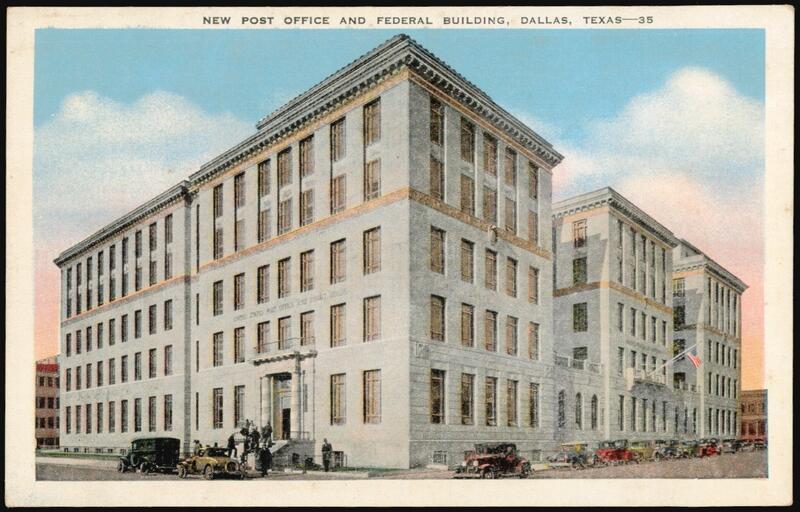 New Post Office and Federal Building Dallas Texas