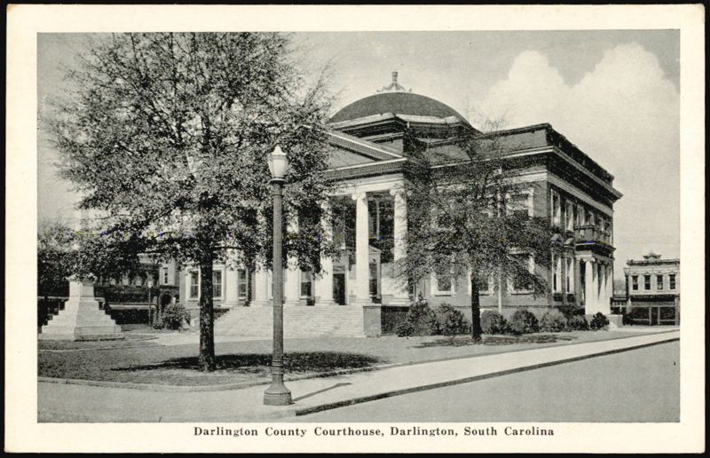 Darlington County Courthouse South Carolina Bayard Wootten