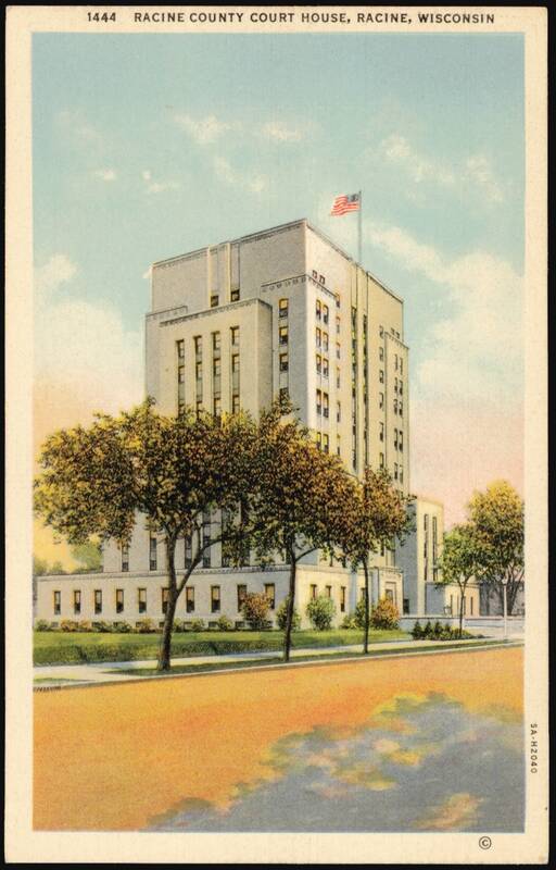 Racine County Court House Wisconsin