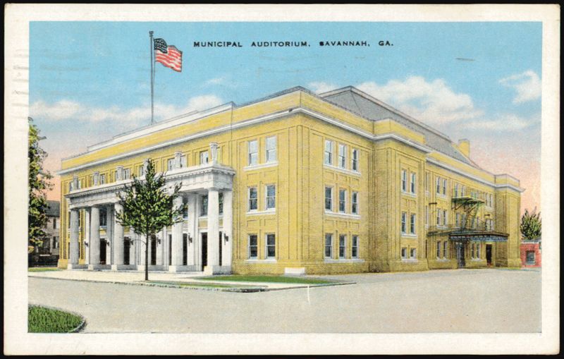Municipal Auditorium, Savannah, GA Georgia