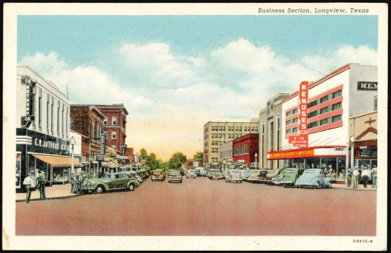 Business Section, Longview, Texas