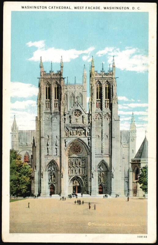Washington Cathedral, West Facade District of Columbia