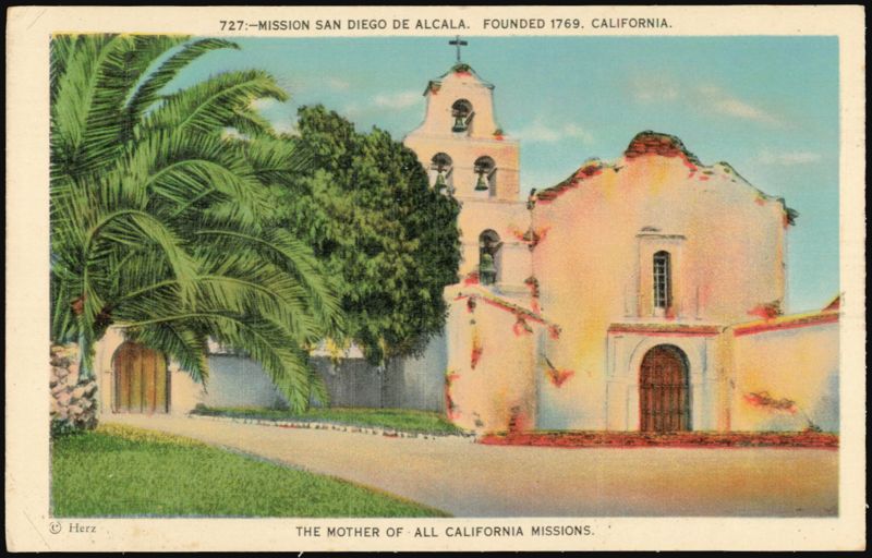 Mission San Diego de Alcala, California