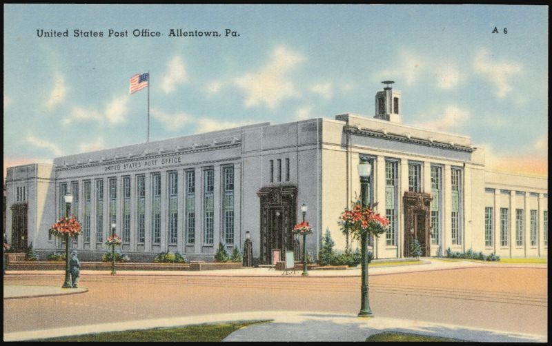 United States Post Office, Allentown, PA Pennsylvania