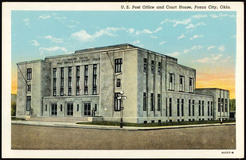U. S. Post Office and Court House, Ponca City, OK Oklahoma