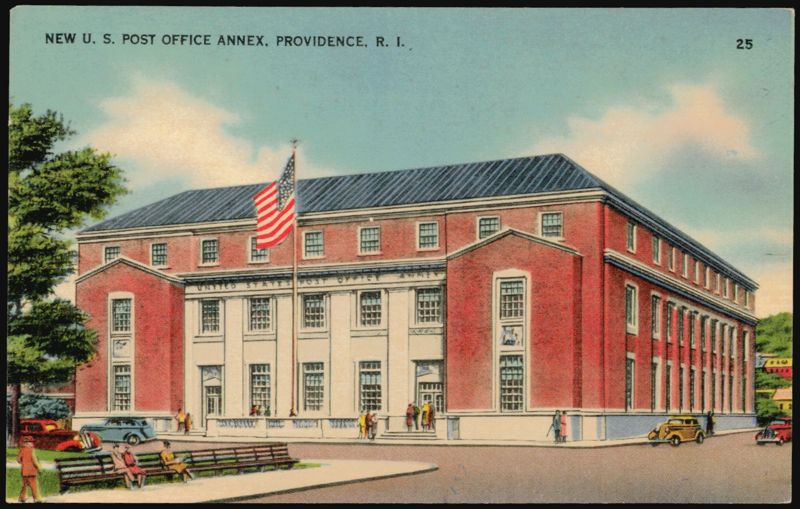 New U.S. Post Office Annex, Providence, RI Rhode Island