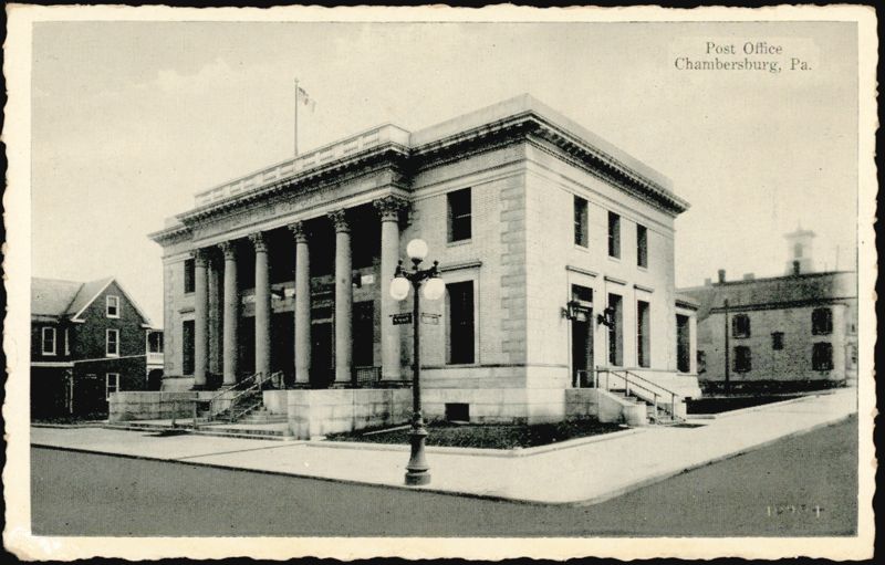 Post Office, Chambersburg, PA Pennsylvania