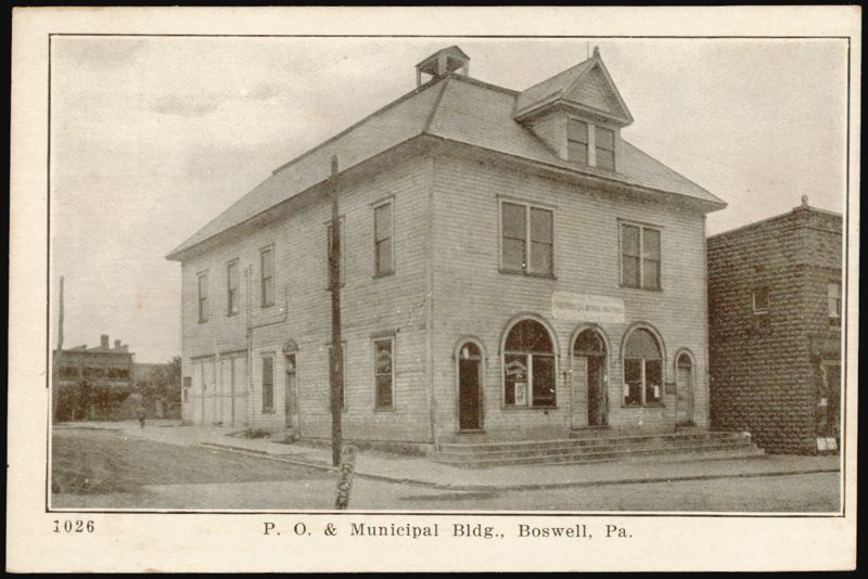 P. O. & Municipal Bldg., Boswell, PA Pennsylvania