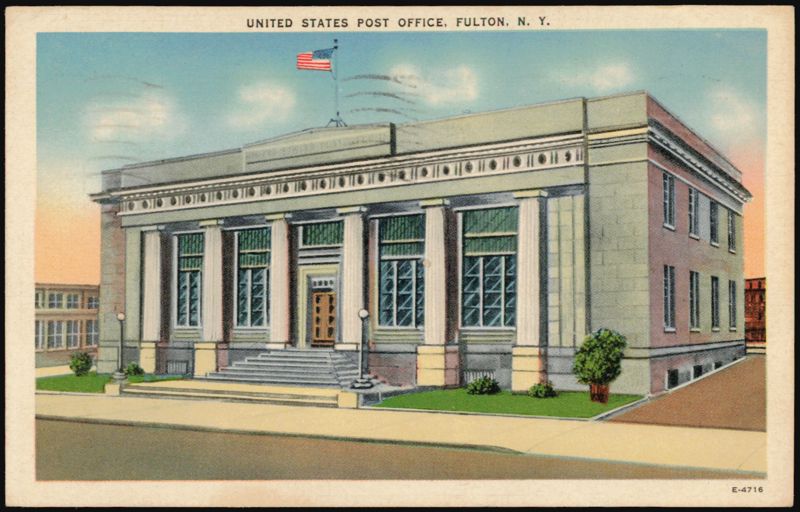 United States Post Office, Fulton, NY New York
