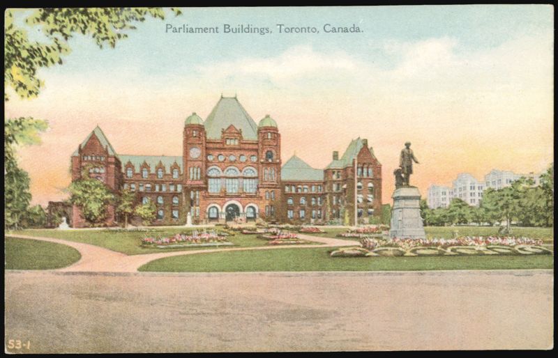 Parliament Buildings, Toronto Canada Misc. Canada