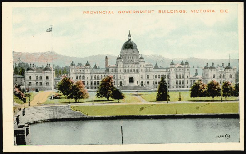 Provincial Government Buildings, Victoria, BC Canada