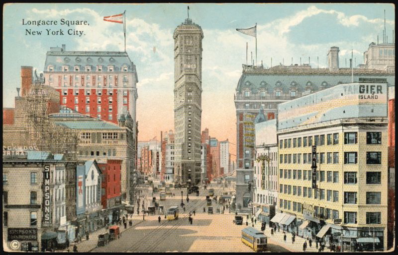 Longacre Square, Times Building, New York City IRVING UNDERHILL