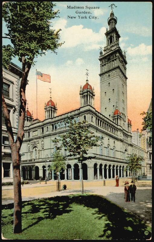 Madison Square Garden, New York City IRVING UNDERHILL