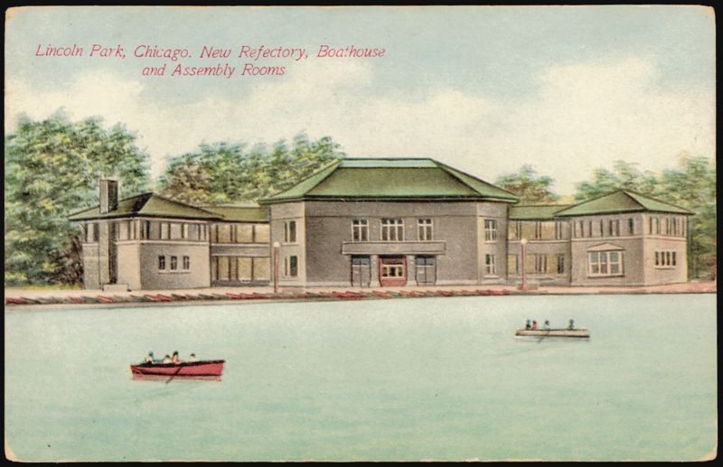 Lincoln Park New Refectory, Boathouse and Assembly Rooms Chicago Illinois