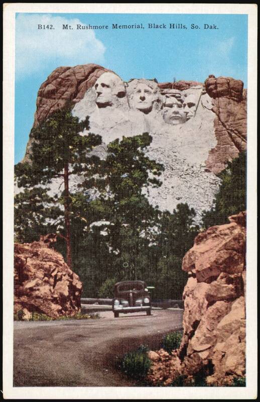 Mt. Rushmore Memorial, Black Hills, SD South Dakota