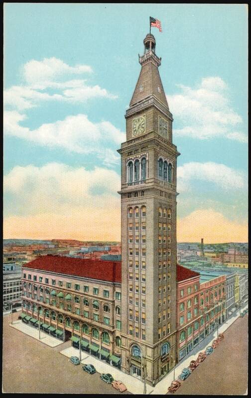 Daniels and Fisher Tower, Denver, CO - 375 Feet Tall Colorado