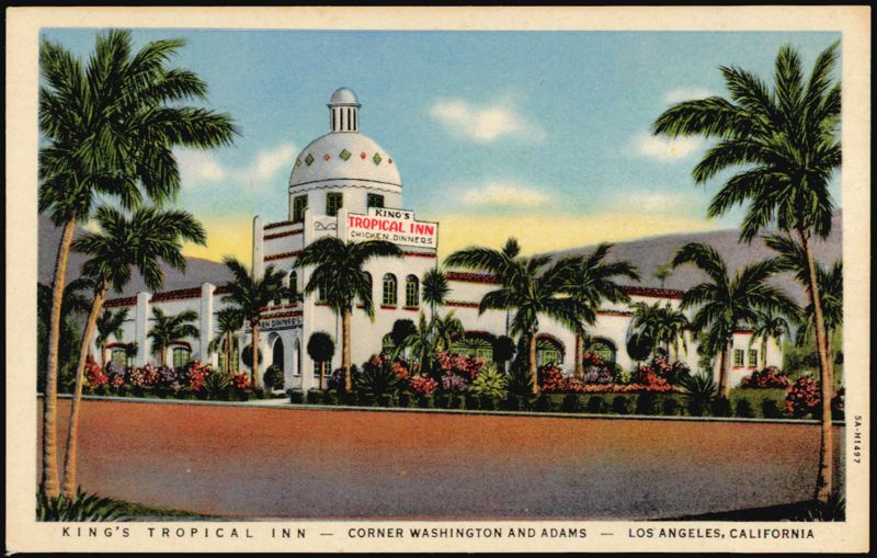 King's Tropical Inn, Washington & Adams, Los Angeles CA California