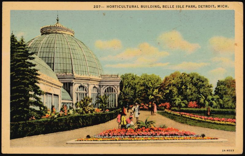 Horticultural Building, Belle Isle Park Detroit Michigan