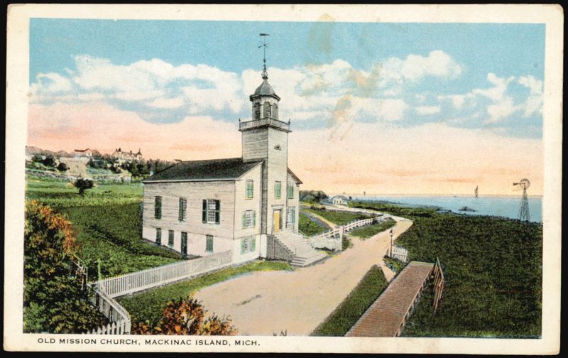 Old Mission Church, Mackinac Island Michigan