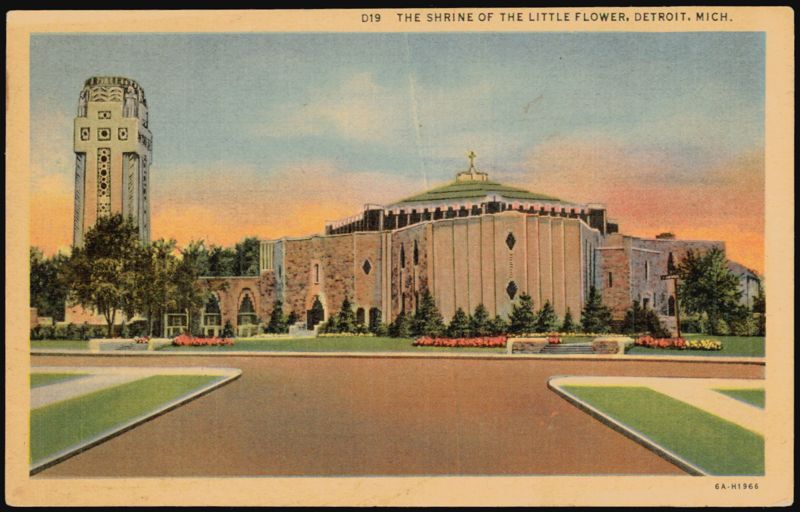 The Shrine of the Little Flower, Detroit Michigan