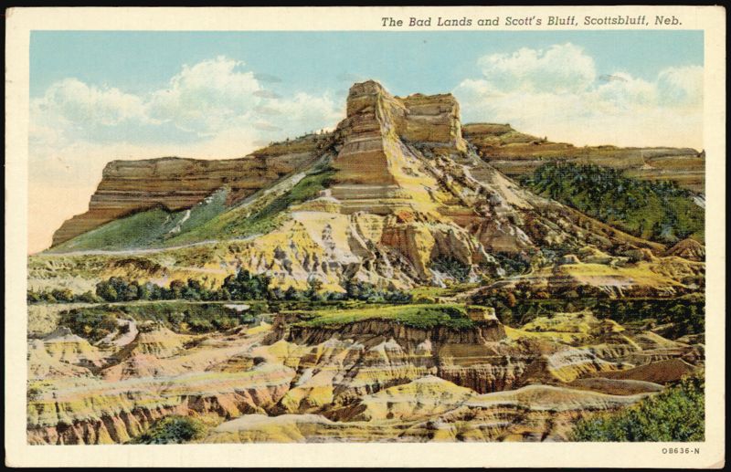 Bad Lands and Scott's Bluff, Scottsbluff, Nebraska