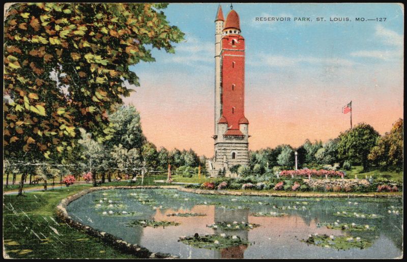 Reservoir Park, St. Louis, MO - Water Tower Missouri