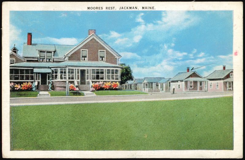 Moores Rest Main Building and Cabins Jackman Maine