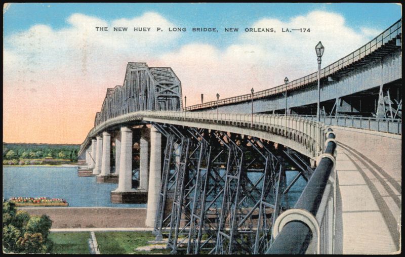 Huey P. Long Bridge, New Orleans, LA Louisiana