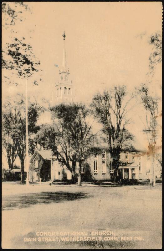 Congregational Church, Main Street, Wethersfield, CT Connecticut