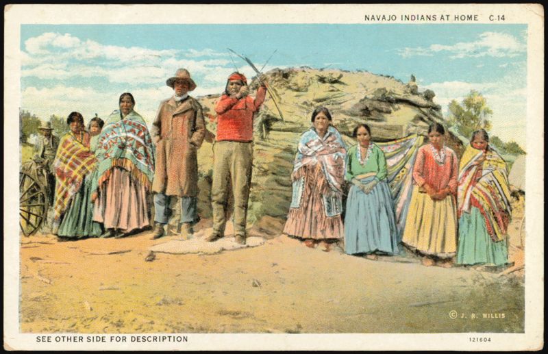 Navajo Indians at Home J.R. Willis Native Americana