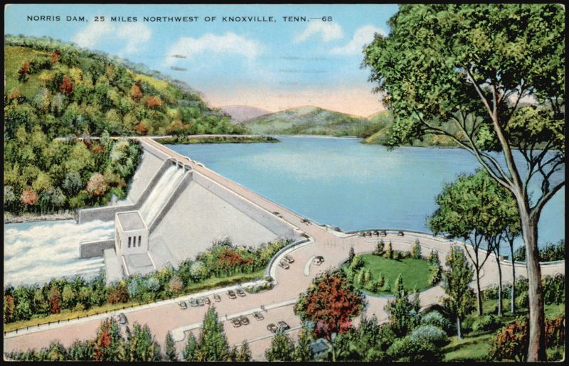 Norris Dam, Clinch River, Tennessee Knoxville