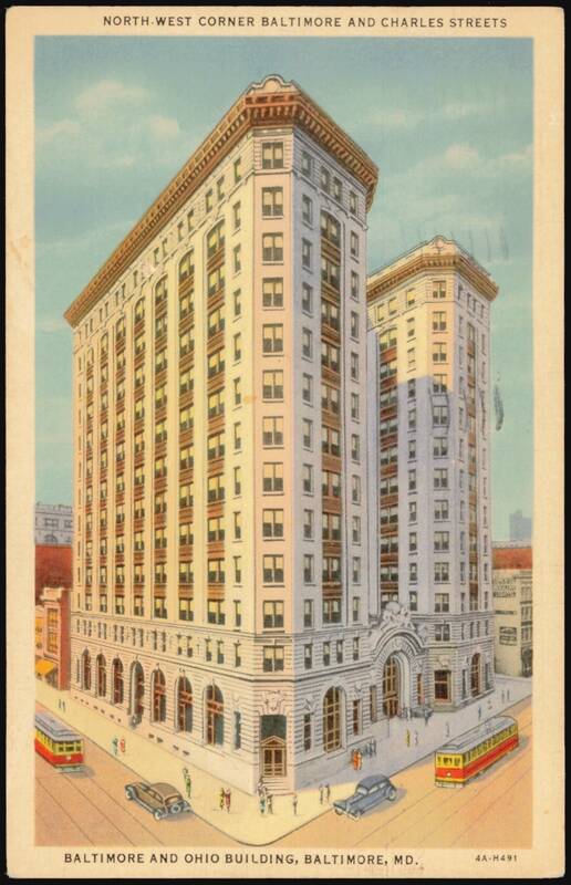 Baltimore and Ohio Building, Baltimore, MD Maryland
