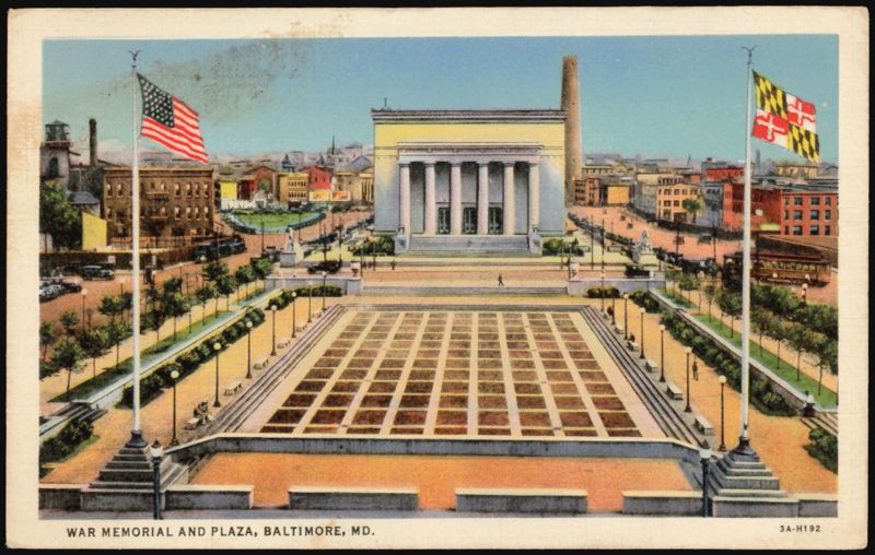 War Memorial and Plaza, Baltimore Maryland